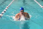 Swimming vs Babson  Wheaton College Swimming vs Babson College. - Photo By: KEITH NORDSTROM : Wheaton, Swimming, Babson